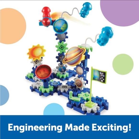 Learning Resources Space Explorers Building Set Cogs - Picture 2 of 12